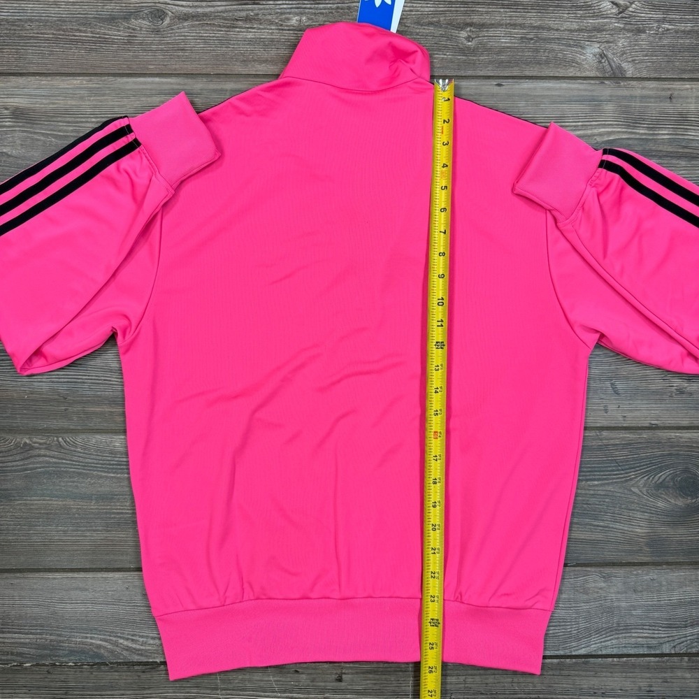 Adidas Womens SMALL‎ Track Jacket Pink Firebird TT JX7865 Lucid Pink Black NWT - Picture 6 of 7